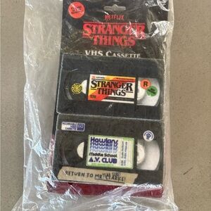 Stranger Things Faux VHS Cassette Sponge Set